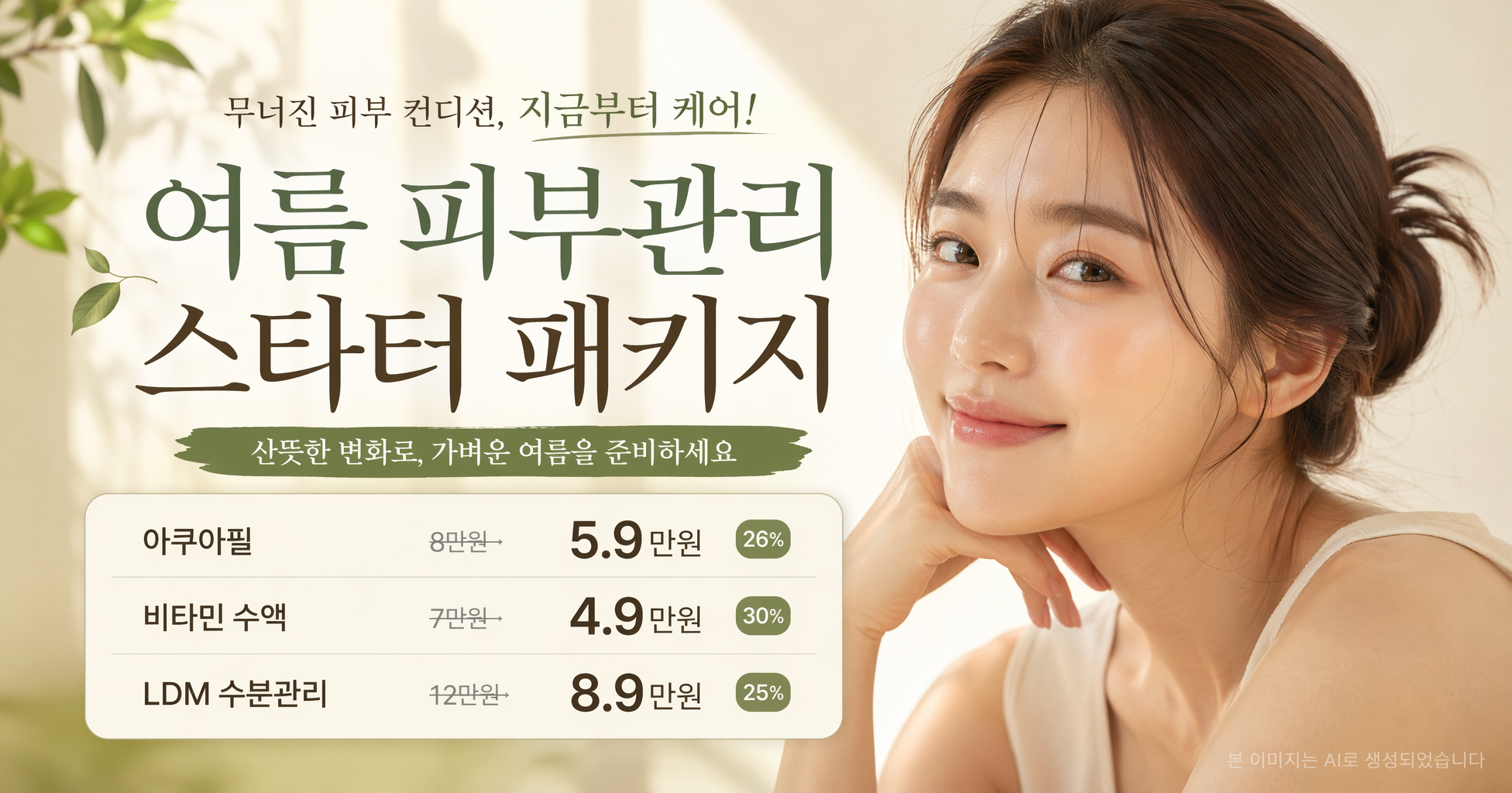 스타터 패키지 가로 배너 시안